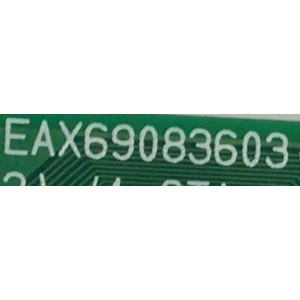 MAIN PARA SMART TV LH 4K / NUMERO DE PARTE EBT66468206 / EAX69083603 / 66323901 / 32863601 / 1LEBT000-02HD / G019Q010CD / DISPLAY LC550DQJ (SM)(A1) / MODELO 55UQ7070ZUE.BUSYLKR